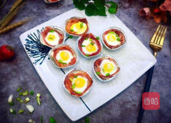 原味培根鹌鹑太阳蛋的做法图解9