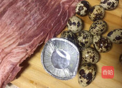 原味培根鹌鹑太阳蛋的做法图解1