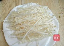 香辣金针菇的做法图解2