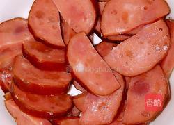 香肠蒜苔的做法图解5