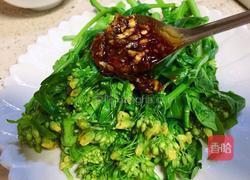 ~蚝油蒜泥田野油菜花的做法图解15