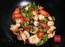 爆炒章鱼足的做法图解6