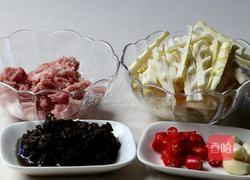肉蓉榄菜烩竹笋的做法图解1