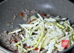 肉蓉榄菜烩竹笋的做法图解4