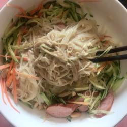 凉拌冷面的做法[图]