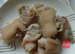 黄豆炖猪蹄的做法图解2