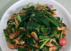 韮菜炒河虾的做法图解8