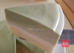  抹茶渐变慕斯的做法图解14