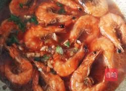 茄汁焖大虾的做法图解5