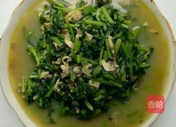 茼蒿清炒蛤蜊肉的做法图解4