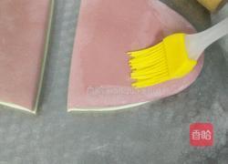 三色彩色馒头的做法图解4