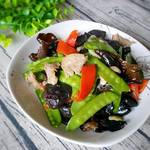 荷蘭豆炒木耳的做法[圖]