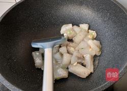 韭菜炒焖子的做法图解3
