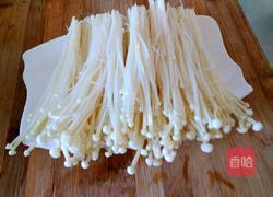 金针菇鸡蛋菠菜汤的做法图解5