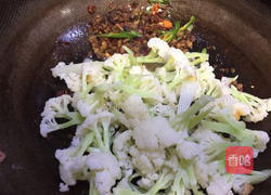 蚂蚁焗香辣花菜的做法图解17