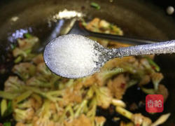 蚂蚁焗香辣花菜的做法图解20