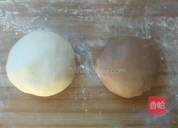 可可双色馒头的做法图解12