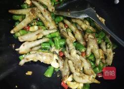 青椒烧鸡爪的做法图解4