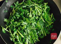 蒜蓉茼蒿的做法图解2