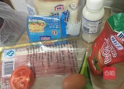 三明治早餐的做法图解1