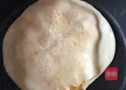 Illustration of how to make egg-filled pancakes 5