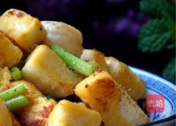 蒜苔炒馒头丁的做法图解10
