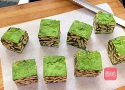 抹茶雪花酥的做法图解15