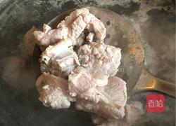 豌豆骨汤姜康面的做法图解3