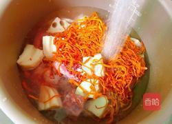 莲藕虫草花龙骨汤的做法图解7