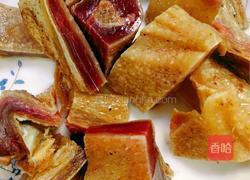 风鸭肉炒蒜苗的做法图解2