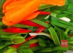 风鸭肉炒蒜苗的做法图解3