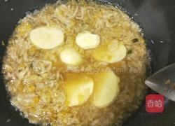 酸菜土豆冻豆腐的做法图解6