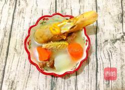 菜心鸭汤的做法图解6