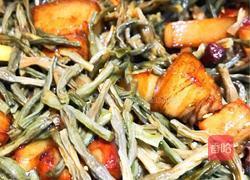 干豆角红烧肉的做法图解8