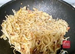 炒饼的做法图解8