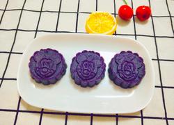 卡通紫薯饼