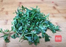 白蒿麦饭的做法图解1