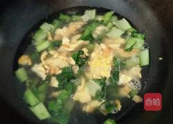 青菜鸡蛋面的做法图解6