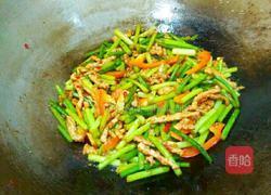 蒜苔肉丝的做法图解21