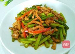 蒜苔肉丝的做法图解22