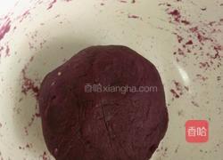 南瓜紫薯椰蓉球的做法图解5