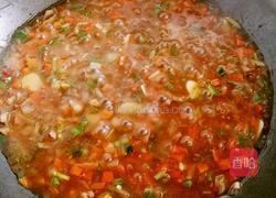 青椒肉丝打卤面的做法图解3