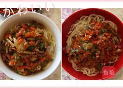 青椒肉丝打卤面的做法图解6