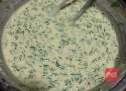 韭菜饼的做法图解4