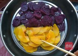 紫薯南瓜馒头的做法图解6