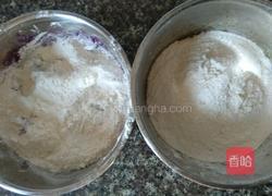 紫薯南瓜花卷的做法图解10