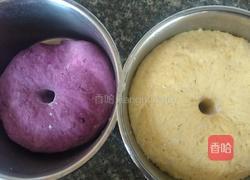 紫薯南瓜花卷的做法图解15