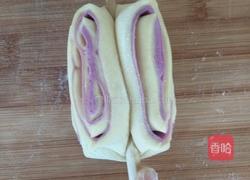 紫薯南瓜花卷的做法图解24