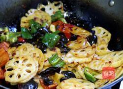 干锅香腊脆藕的做法图解7