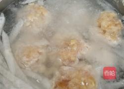 萝卜丸子汤的做法图解4